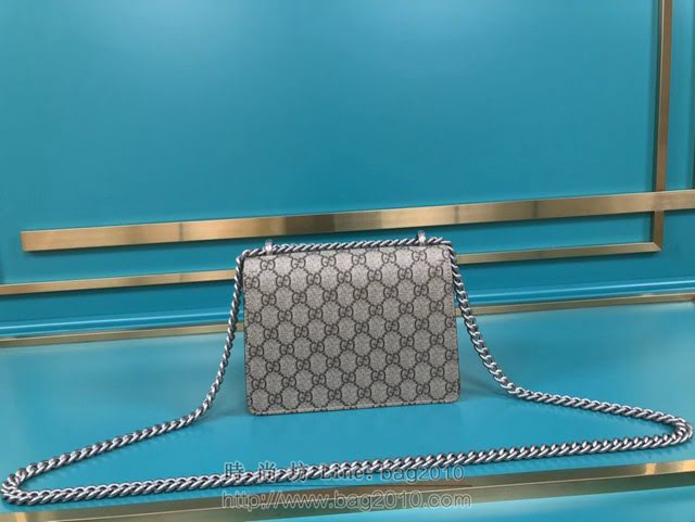 Gucci古馳包包 G家新款女包 款號:421970 古奇鏈條單肩斜挎包 Gucci小號酒神包  gdj1348